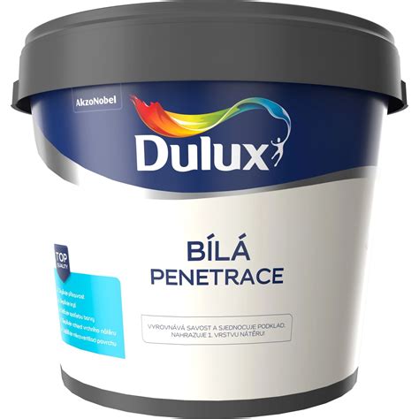 Dulux Interiérová emulzní barva Bílá penetrace 4,5 kg .